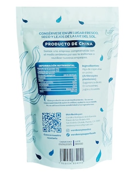 Alga de Spirulina Terraria con alga espirulina sabor original de 250 g