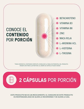 Women Sexy Time Life360+ con Maca Roja, Zinc y Vitaminas 90 Cápsulas Life360+