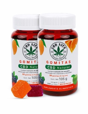 Gomitas CBD Cbd Life sabor frutas