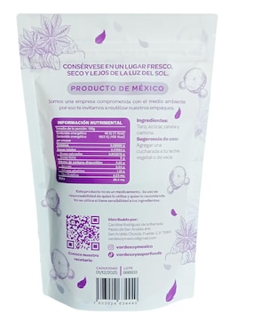 Taro en polvo Terraria sabor original de 150 g