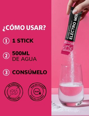 Electrolitos sin azúcar efervescente Beyond Vitamins sabor frutos rojos de 160 g