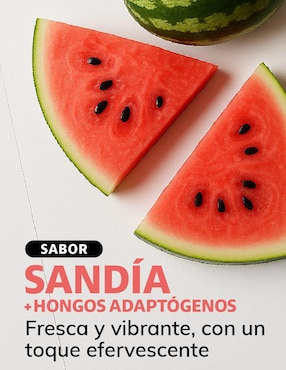Electrolitos sin azúcar efervescente con hongos Beyond Vitamins sabor sandia de 180 g