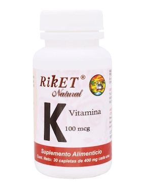 Vitamina K Riket Natural de 30 cápsulas