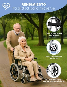 Silla de ruedas Medu
