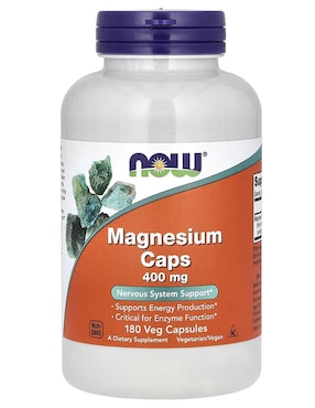 Magnesio Now de 180 cápsulas