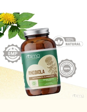 Rhodiola Adaptogens Naima de 120 cápsulas