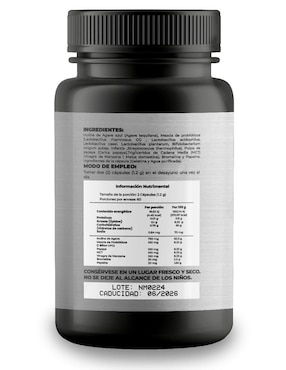 Pre & Pro (Prebióticos y Probióticos) con Enzimas Digestivas Naima de 120 cápsulas