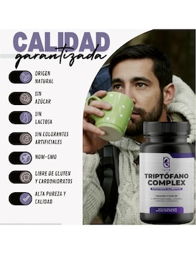 Triptófano Complex Naima con triptófano de 100 cápsulas