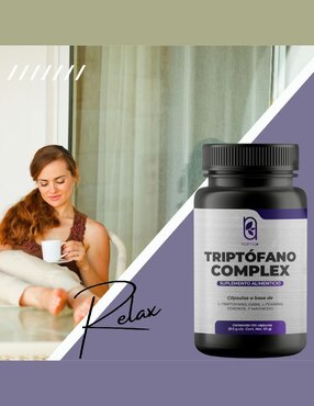 Triptófano Complex Naima con triptófano de 100 cápsulas