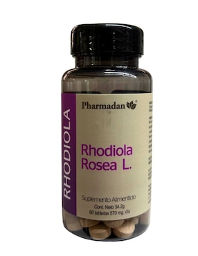 Rhodiola Pharmadan de 60 tabletas