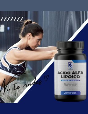 Ácido Alfa Lipoico Naima de 100 cápsulas