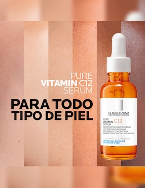 Sérum facial antiedad Pure Vitamin C12 La Roche Posay