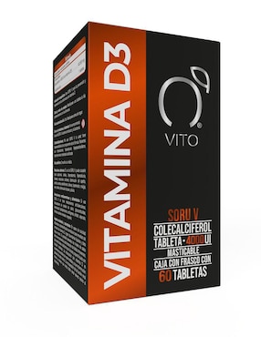 Vitamina D3 (Colecalciferol) 4000 UI Vito - Vitaminas Totales tabletas