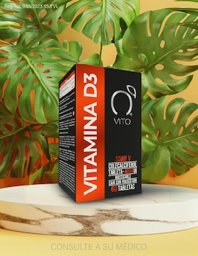 Vitamina D3 (Colecalciferol) 4000 UI Vito - Vitaminas Totales tabletas