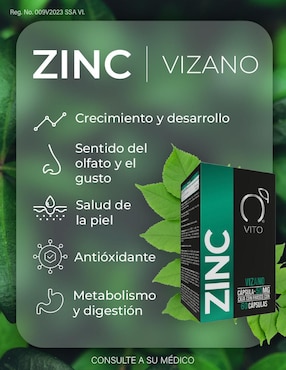 Zinc mineral Vito - Vitaminas Totales cápsulas