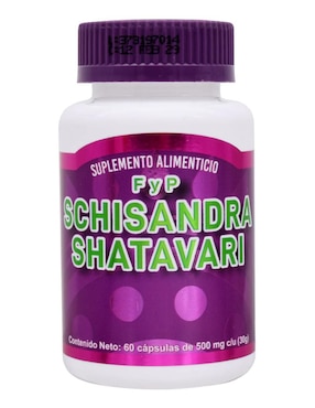 SCHISANDRA SHATAVARI FORTALEZA Y PLENITUD Fer & Greco de 60 cápsulas