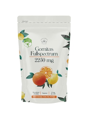 Gomitas con CBD Esencia Mental sabor naranja