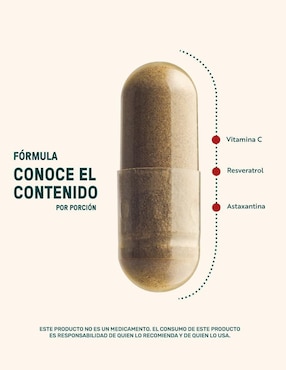 Pack Resveratrol + Colágeno Tipo I,II,III,V y X con ácido hialurónico Life360+ de 220 cápsulas