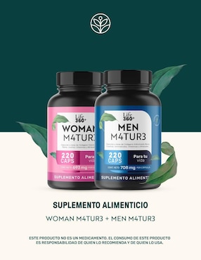 Men M4tur3 y Woman M4tur3 Life360+ con maca