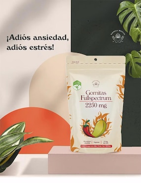 Gomitas Fullspectrum Esencia Mental con CBD sabor mango de 90 gomitas