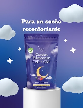 Gomitas para dormir (CBD + CBN) 90 Pzas Esencia Mental sabor moras de 90 gomitas