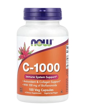 Now Foods, Vitamina C-1000 Now de 100 cápsulas