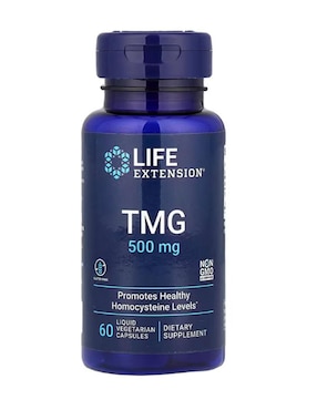 Tmg Life Extension con vitaminas y minerales de 60 cápsulas