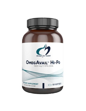 omegavail Designs For Health con omega 3 de 60 cápsulas