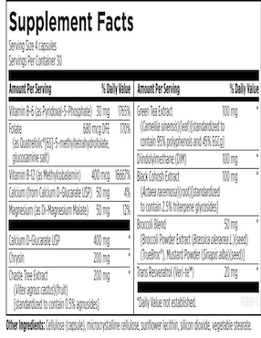 Femguard Designs For Health con vitaminas y minerales de 120 cápsulas
