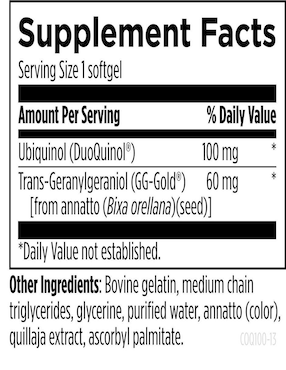 Ubiquinol Designs For Health con vitaminas y minerales de 60 cápsulas
