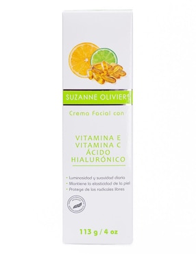 Crema para rostro y cuerpo recomendada para revitalizar día y noche Suzanne Olivier para todo tipo piel