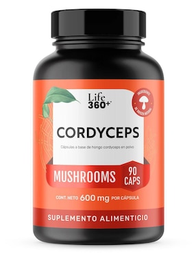 Cordyceps Mushrooms Life360+ con cordyceps