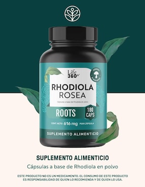 Rhodiola Rosea Roots Life360+