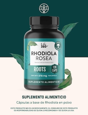 Rhodiola Rosea Roots Life360+