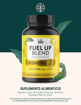 Fuel Up Blend Life360+ con cordyceps