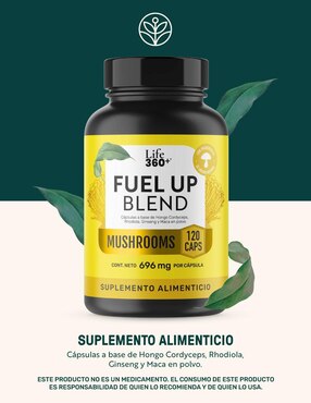 Fuel Up Blend Life360+ con cordyceps