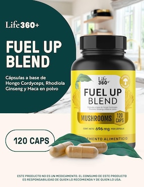 Fuel Up Blend Life360+ con cordyceps