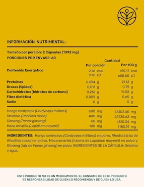 Fuel Up Blend Life360+ con cordyceps