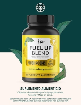 Fuel Up Blend Life360+ con cordyceps