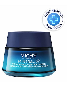 Crema facial recomendada para hidratar de noche Minéral 89 con Melatonina Pura Vichy para todo tipo de piel