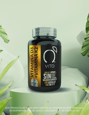 Deka 32 Vito - Vitaminas Totales con vitamina d3 + k2, aceite de semilla de linaza de 120 cápsulas