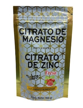Citrato de Magnesio y Citrato de Zinc Joy Natura sabor fresa de 150 g