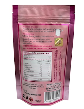 Citrato de magnesio Joy Natura sabor natural de 150 g