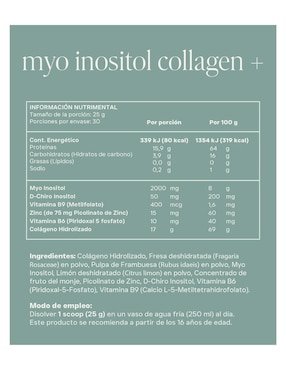 Myoinositol + Reset Wellness sabor natural de 90 cápsulas