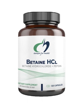 Betaina Designs For Health con vitaminas y minerales de 120 cápsulas