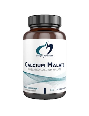 Malato de Calcio Designs For Health de 120 cápsulas