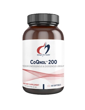 Ubiquinol Designs For Health de 60 cápsulas