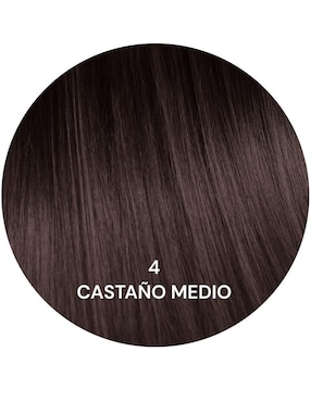 Tinte para cabello SeaColor Phytoblue tono 4 castaño medio
