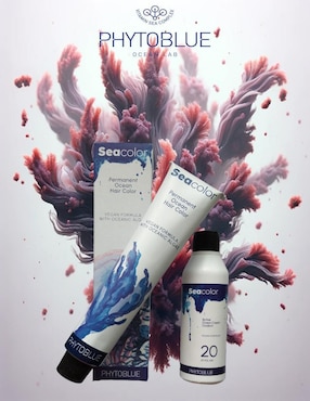 Tinte para cabello SeaColor Phytoblue tono 6 rubio oscuro