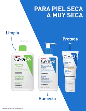 Loción cara y cuerpo hidratante Cerave intensiva